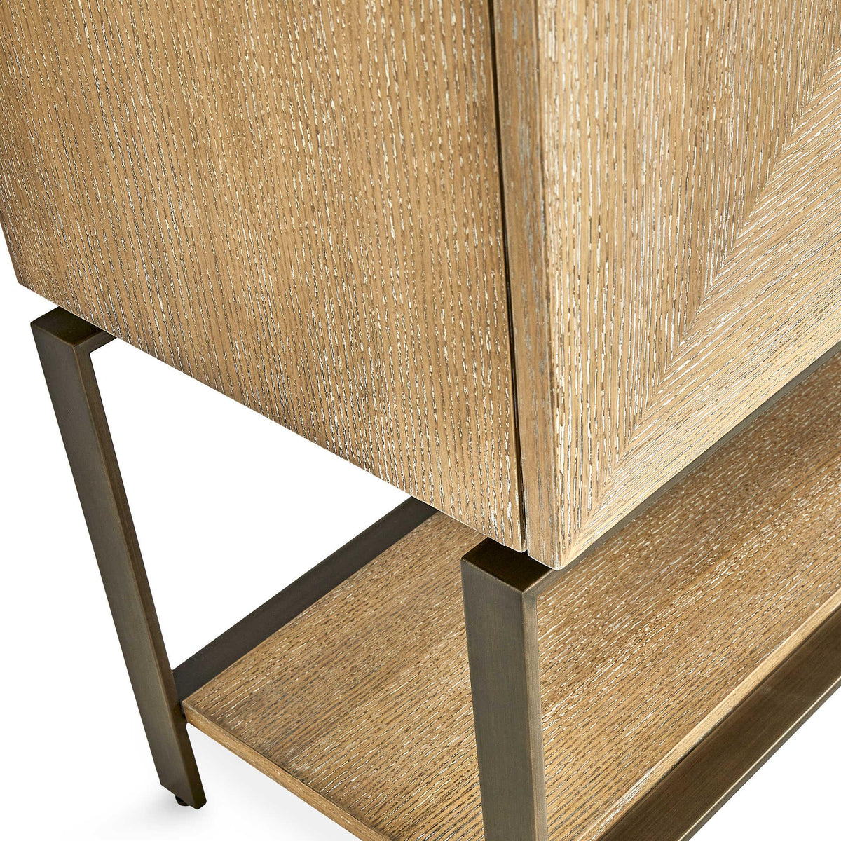 Black Label Trapezoid 6 Door Cabinet.