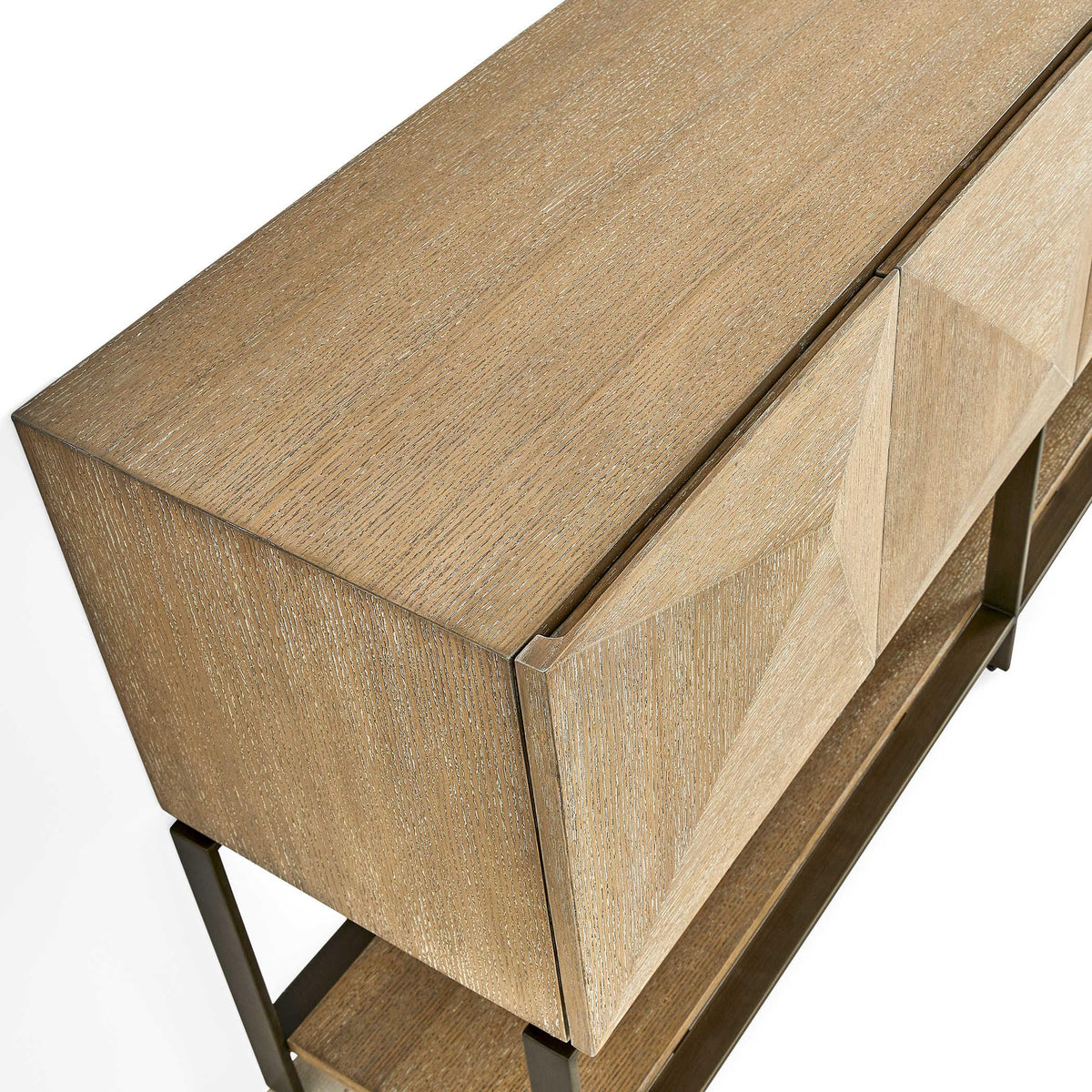 Black Label Trapezoid 6 Door Cabinet.