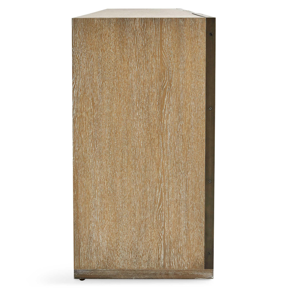 Black Label White Linen 3 Door Cabinet.