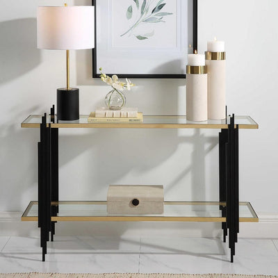 Uttermost Living Uttermost Empire Cityscape Console Table House of Isabella UK