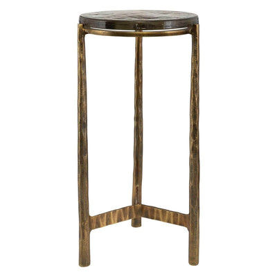 Uttermost Living Uttermost Eternity Brass Accent Table House of Isabella UK