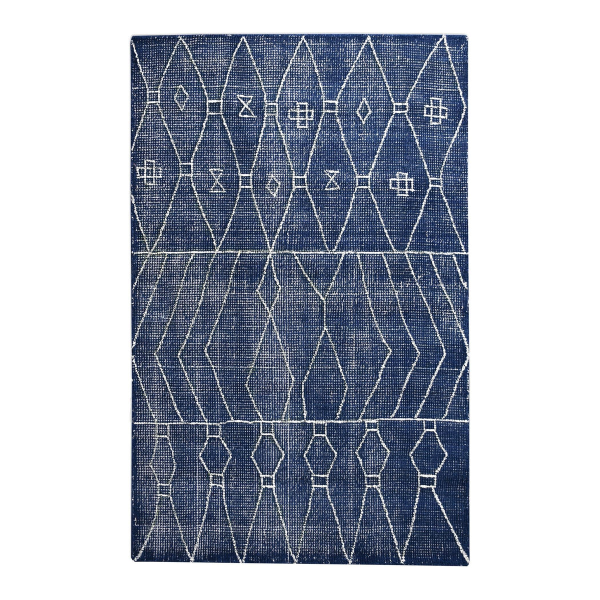 Uttermost Fressia Blue 5 X 8 Rug.