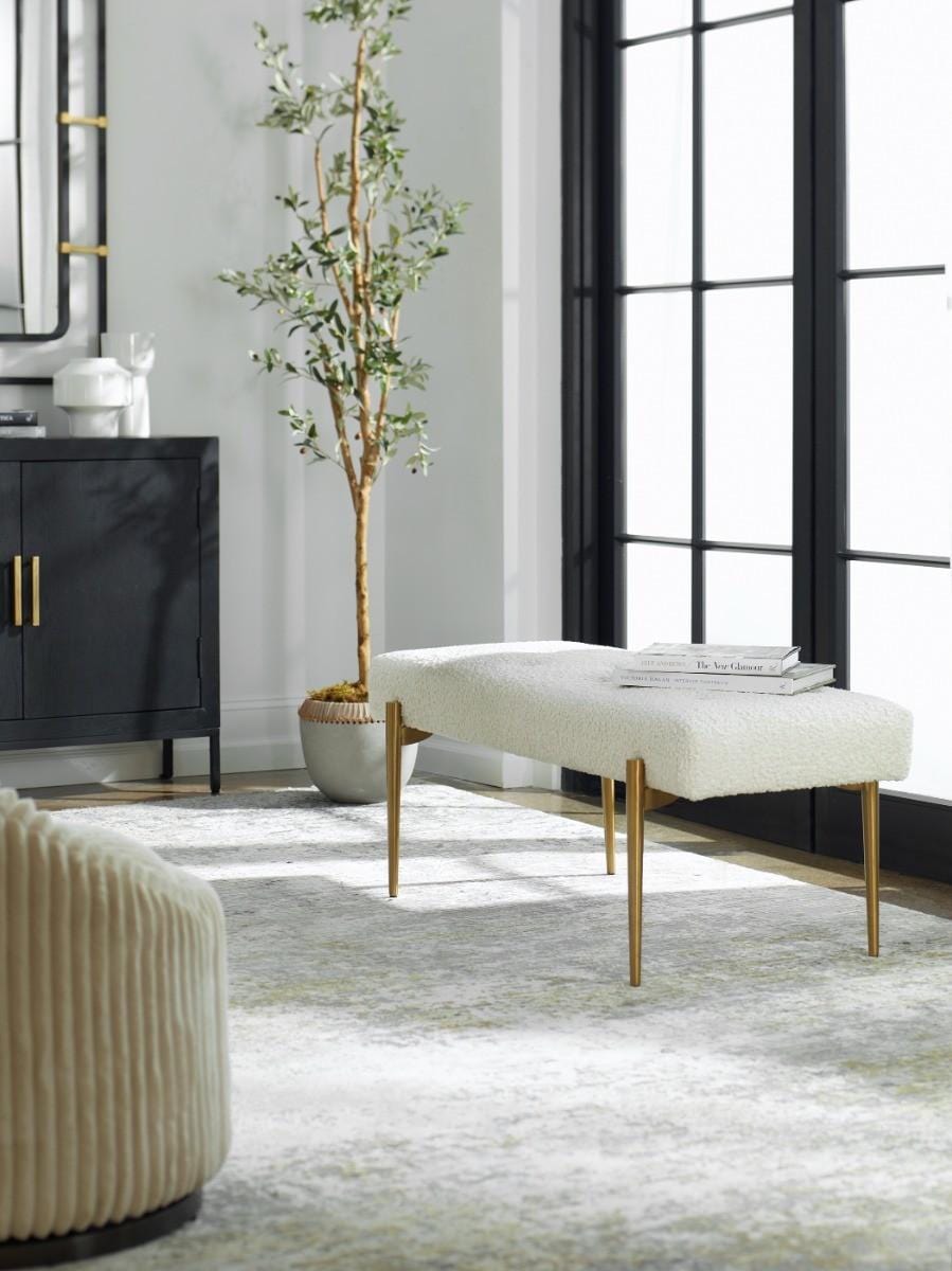 Uttermost Front Range Dark Oak 2 Door Cabinet.