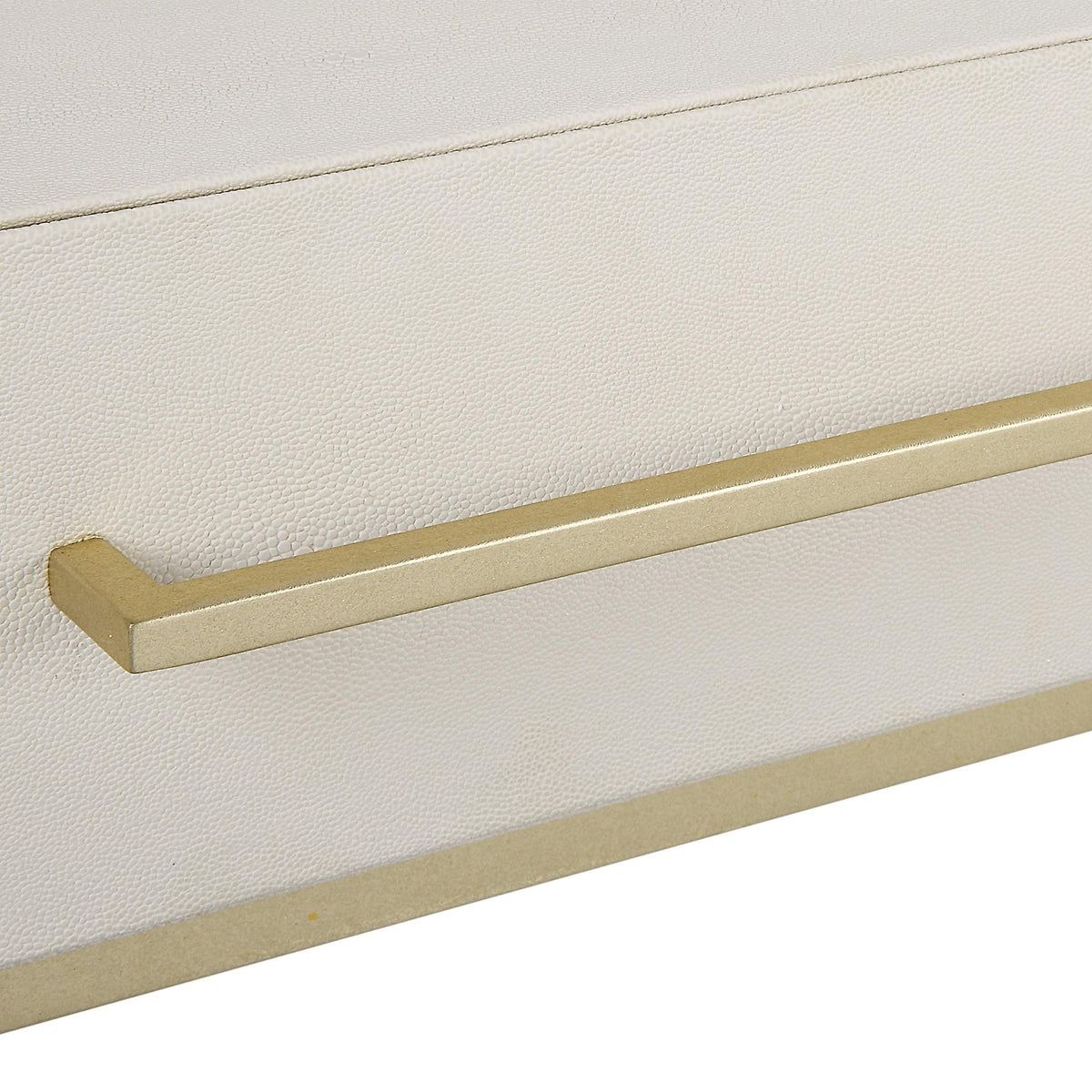 Uttermost Jewel Modern White Desk.