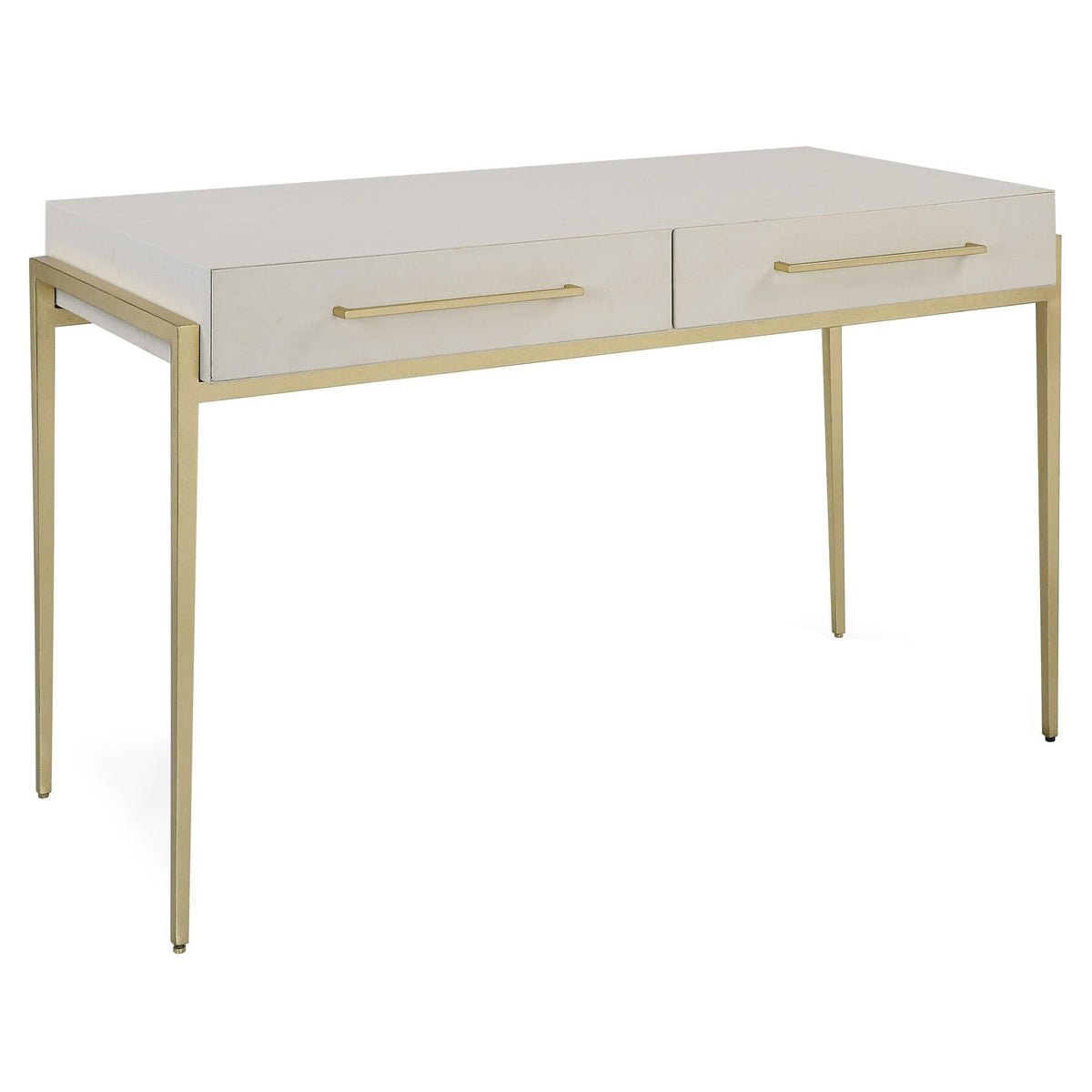 Uttermost Jewel Modern White Desk.