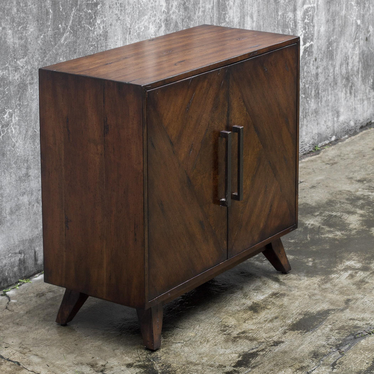 Uttermost Liri Mid-century Accent Cabinet.
