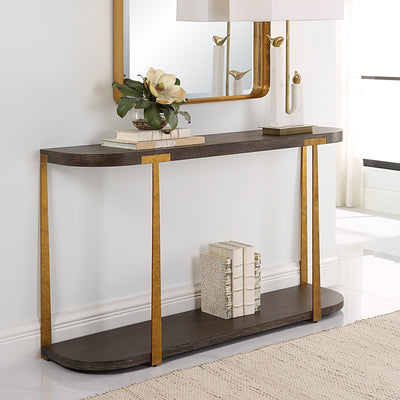 Uttermost Living Uttermost Palisade Wood Console Table House of Isabella UK