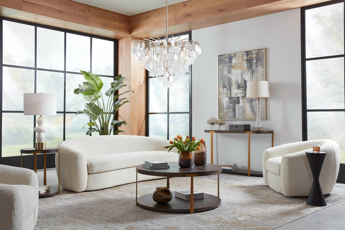 Uttermost Palisade Wood Console Table.