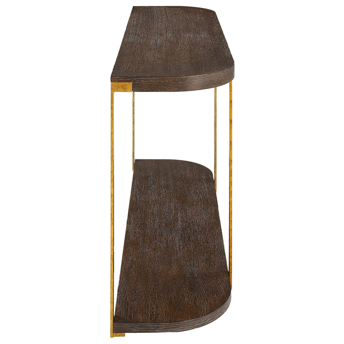 Uttermost Palisade Wood Console Table.