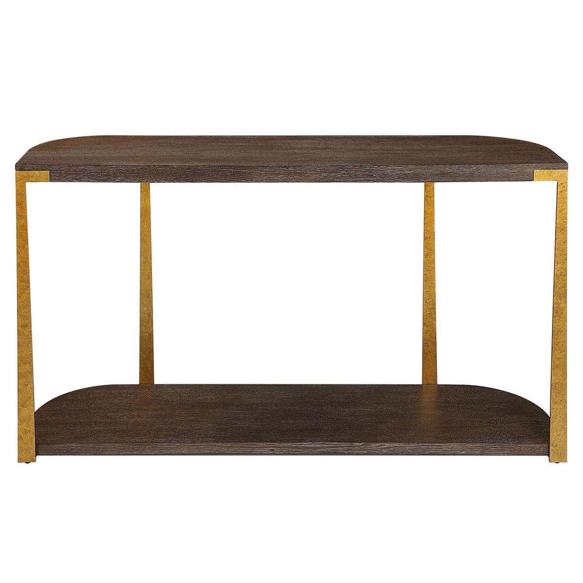 Uttermost Palisade Wood Console Table.