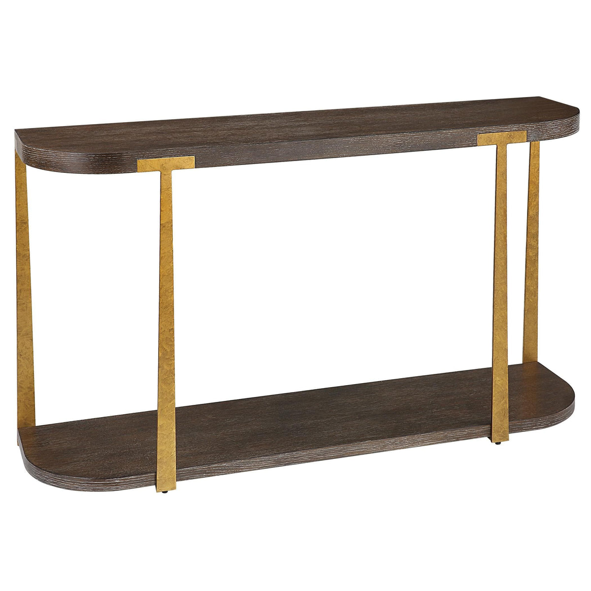 Uttermost Palisade Wood Console Table.