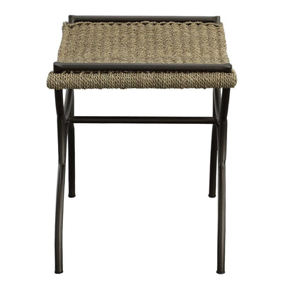 Uttermost Living Uttermost Playa Seagrass Small Bench House of Isabella UK