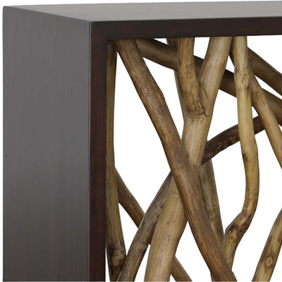 Uttermost Living Uttermost Teak Maze Console Table House of Isabella UK