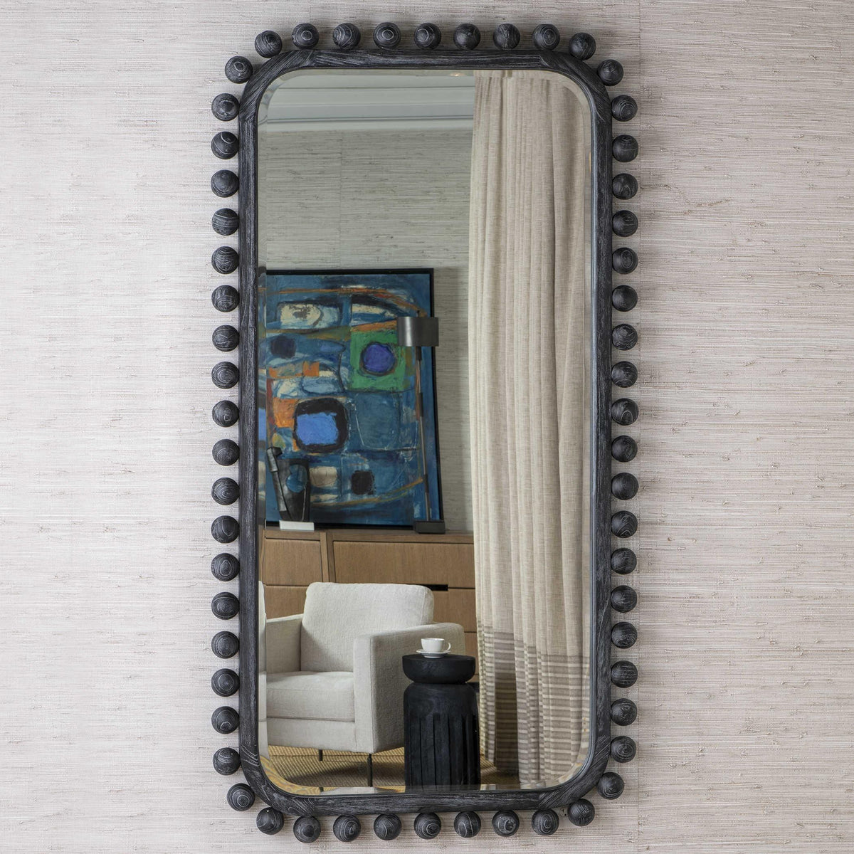 Black Label Brianza Mirror - 46x88 Ebony.