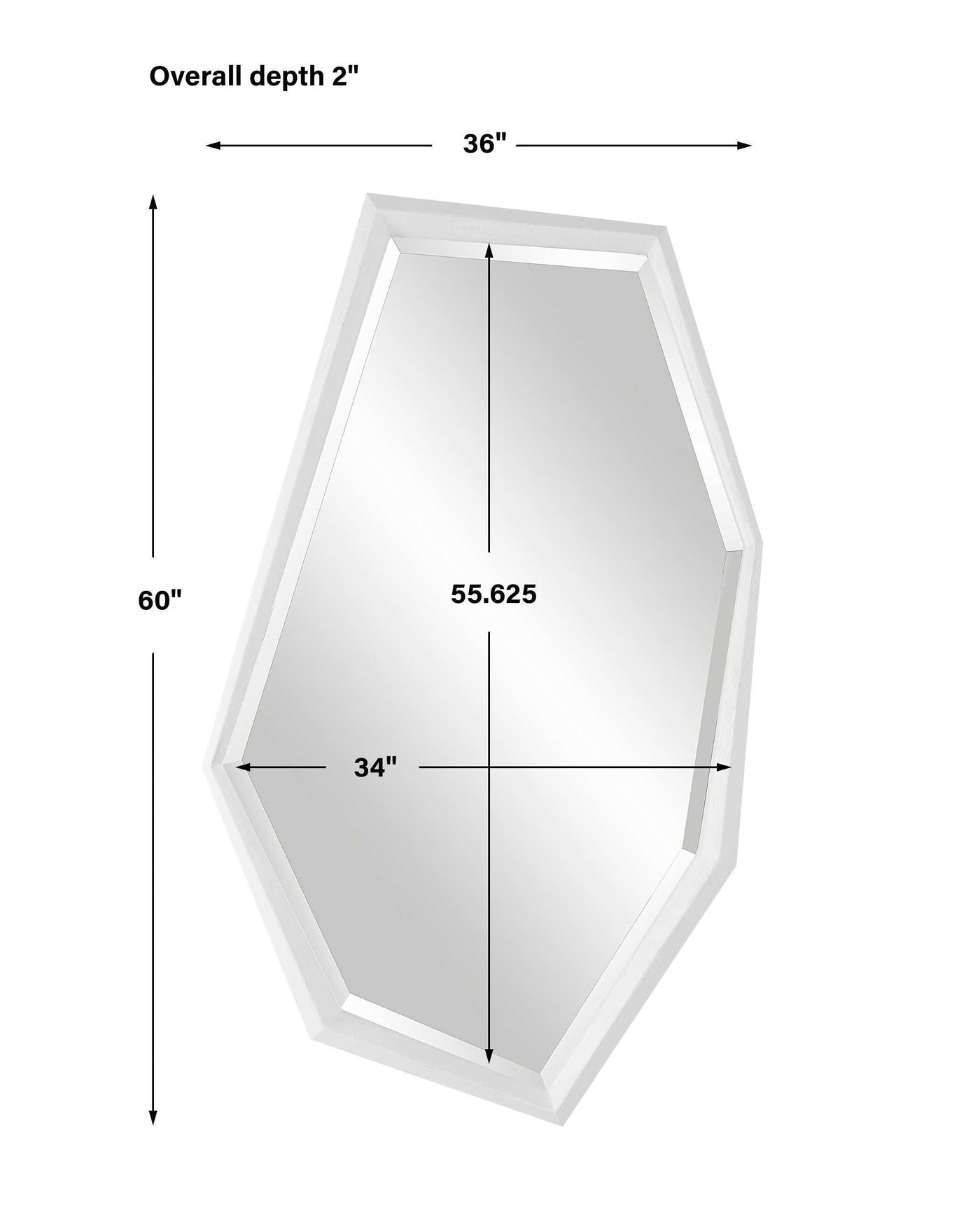 Uttermost Mirrors Black Label Tangent Mirror House of Isabella UK