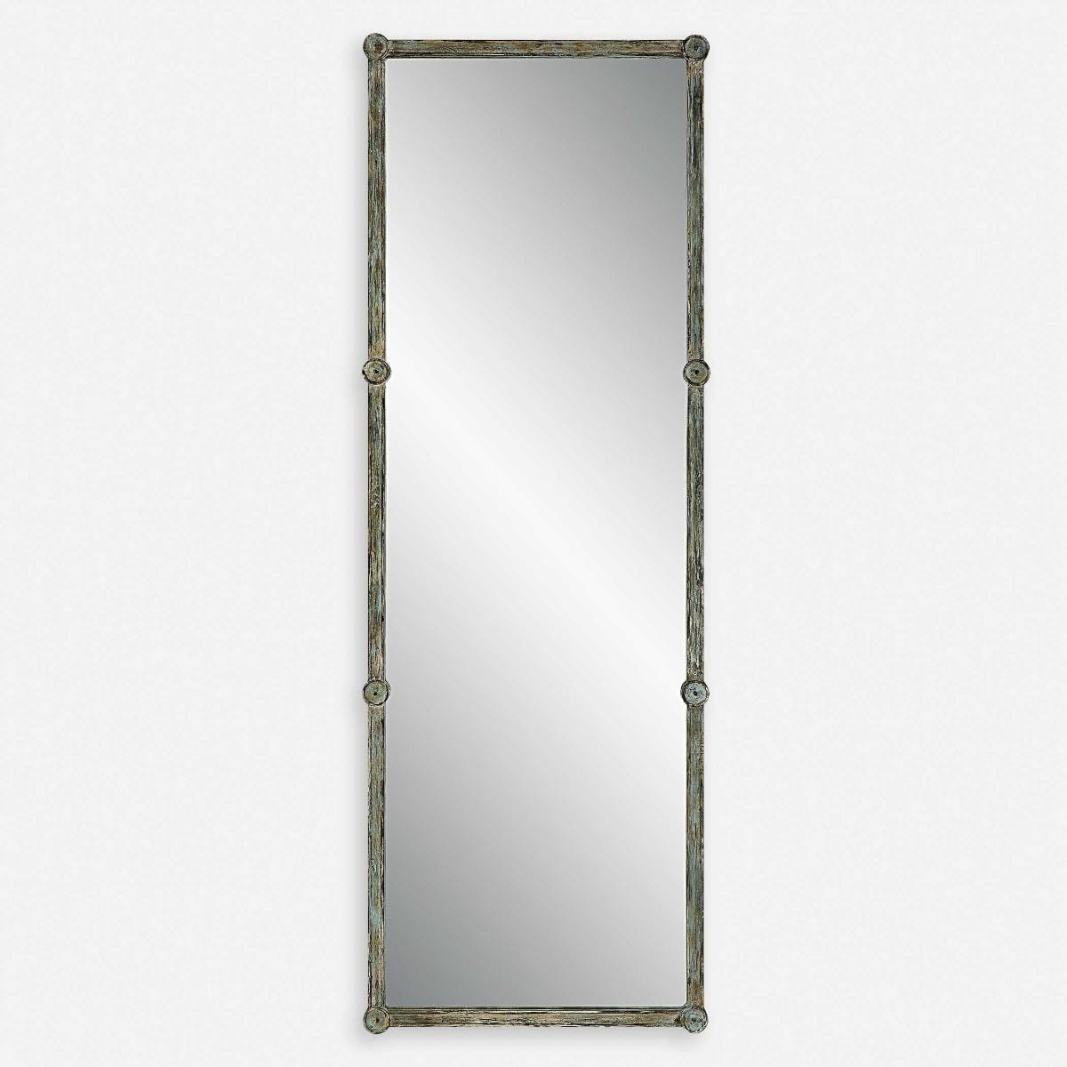 Uttermost Mirrors Uttermost Gattola Gray Wash Dressing Mirror House of Isabella UK