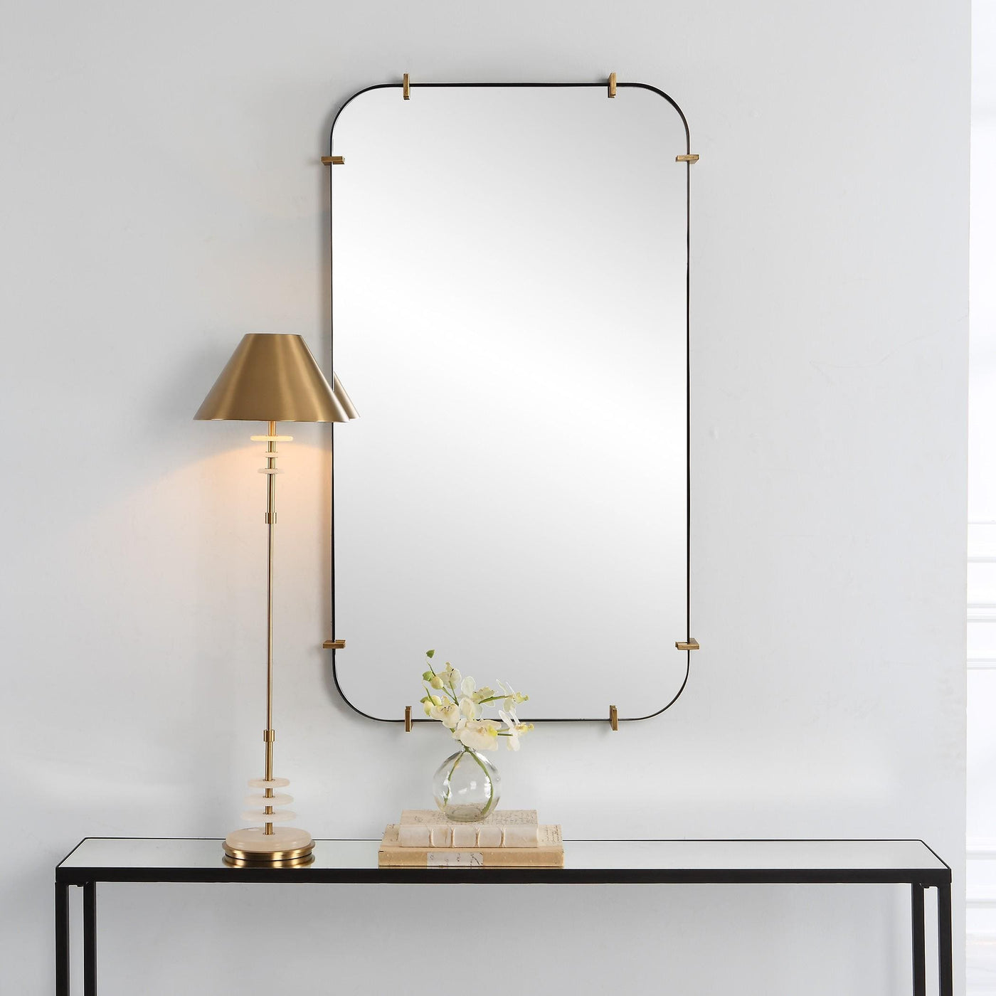 Uttermost Mirrors Uttermost Pali Industrial Iron Mirror House of Isabella UK