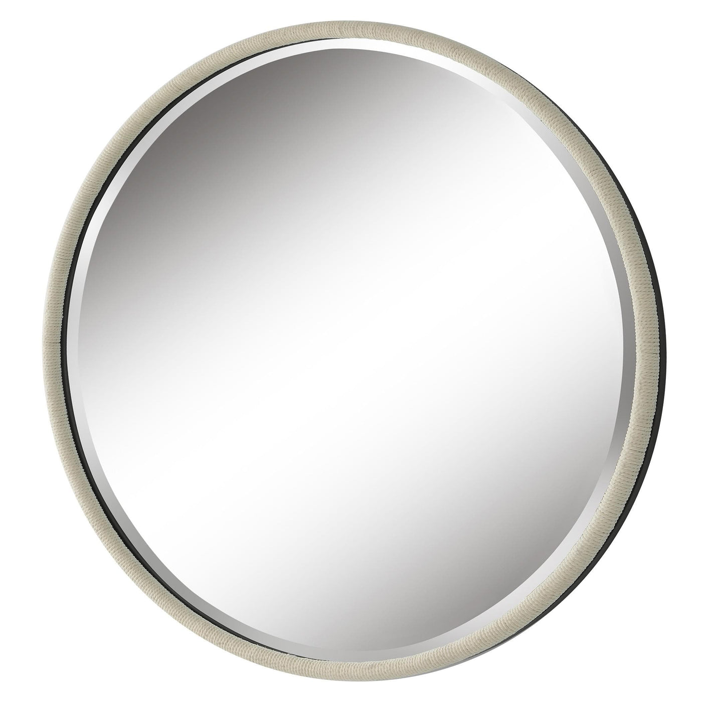 Uttermost Mirrors Uttermost Ranchero White Round Mirror House of Isabella UK