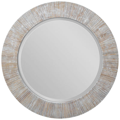 Uttermost Mirrors Uttermost Repose Whitewash Round Mirror House of Isabella UK