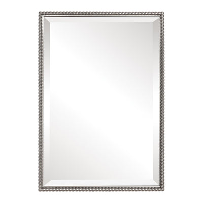 Uttermost Mirrors Uttermost Sherise Brushed Nickel Mirror House of Isabella UK