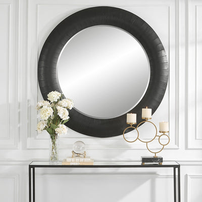 Uttermost Mirrors Uttermost Stockade Dark Round Mirror House of Isabella UK