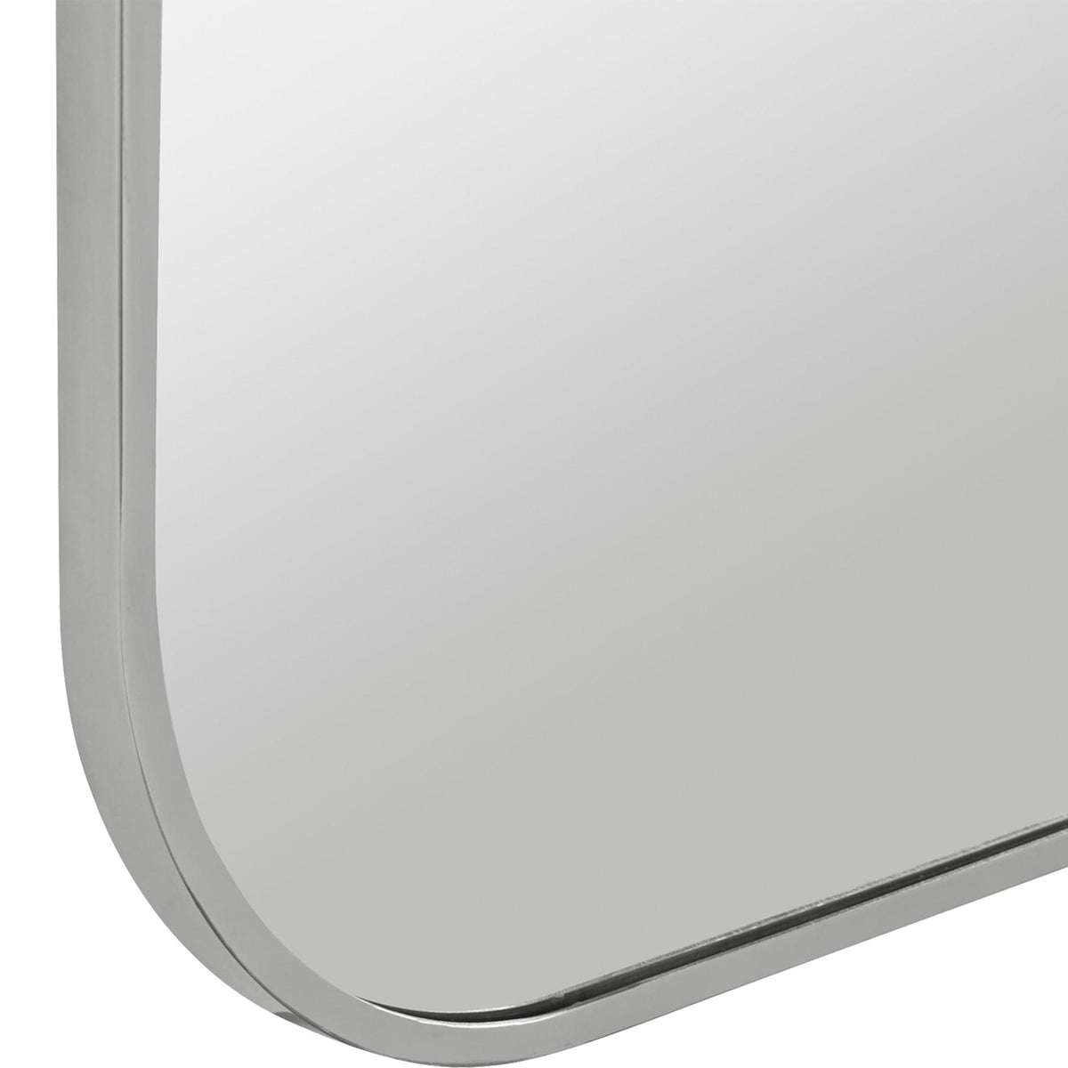 Uttermost Taft Polished Nickel Mirror.